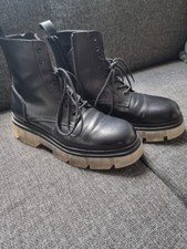 Zara schwarze boots gebraucht kaufen  Colmberg