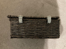 Wicker basket hinged for sale  KNUTSFORD