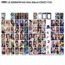 Cartão fotográfico Le Serafim 4º mini álbum CRAZY KKT Weverse Shop Oliveyoung Yes24 POB comprar usado  Enviando para Brazil