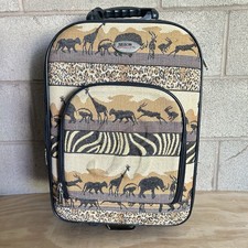 Bolsa de bagagem vintage americana tema safári tapeçaria comprar usado  Enviando para Brazil