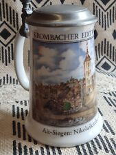 Krombacher bierkrug jahreskrug gebraucht kaufen  Rottach-Egern