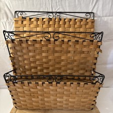 Vtg woven wicker for sale  Fulton
