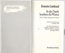Ernesto cardenal nacht gebraucht kaufen  Augsburg
