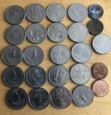 Quarter dollar usa gebraucht kaufen  Leinfelden-Echterdingen