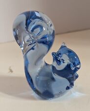 Blue glass squirrel for sale  Grantsburg