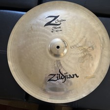 Prato de porcelana personalizado Zildjian Z 18 pol. Rachadura pequena comprar usado Prato de porcelana personalizado Zildjian Z 18 pol. Rachadura pequena comprar usado  Enviando para Brazil