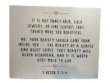Peter scripture wall for sale  Mckinney