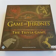 Jogo de tabuleiro Game of Thrones Trivia HBO TV temporadas 1 a 4 Jonathan completo comprar usado  Enviando para Brazil