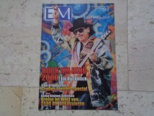 CARLOS SANTANA raro julho 2000 importação música concerto revista capa EM comprar usado  Enviando para Brazil