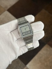Usado, Raro Vintage Casio AE-90W Ana-Digi Relógio Cronógrafo Alarme Módulo 187 JDM 1990s comprar usado  Enviando para Brazil