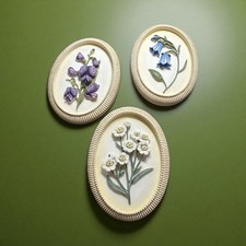 Set oval floral for sale  Yukon