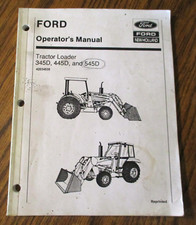 Ford 545D 445D 345D Trator Carregadeira Operador Manual 42034535 SE4887 OEM Reimpressão comprar usado  Enviando para Brazil