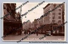 Usado, Capa fotográfica real personalizada Street East AUCKLAND Nova Zelândia RPPC para Los Angeles '37 comprar usado  Enviando para Brazil