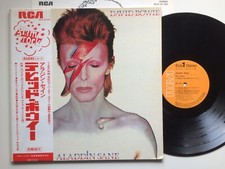 David Bowie "ALADDIN SANE" w/WHITE OBI TRANSLUCENT VINYL JAPAN VICTOR RCA-6100, usado comprar usado  Enviando para Brazil