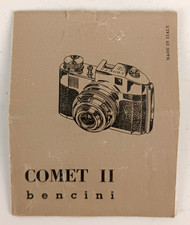 Bencini comet manuale usato  Pontedera