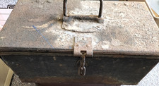 Vintage metal toolbox for sale  NOTTINGHAM