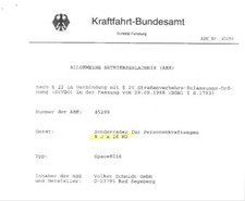 Abe gutachten 8x16 gebraucht kaufen  Magdeburg