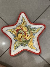 Piatto forma stella usato  Barrafranca