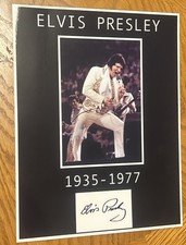 Elvis presley 8.5x11 for sale  Milton