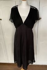 Black dress satin for sale  ENNISKILLEN
