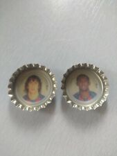 2 Chapas de Coca-Cola. FC BARCELONA. ETO'O Y PUYOL , usado comprar usado  Enviando para Brazil