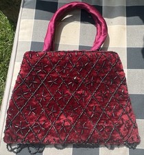 Magenta velvet 30s for sale  SKIPTON