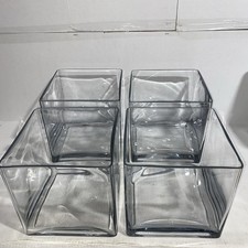 Clear glass cube for sale  Jamaica