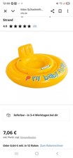 Schwimmsitz baby kinder gebraucht kaufen  Mühlenbeck