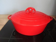 Cocotte ovale fonte d'occasion  France