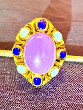 Goldring 375 edelsteinen gebraucht kaufen  Lichtenstein