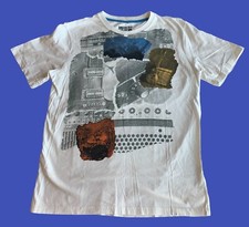 Camiseta gráfica branca amplificador de bateria guitarra 82 Zero Les Paul tamanho XL 100% algodão comprar usado  Enviando para Brazil