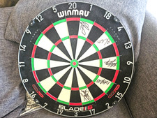 signed dartboard for sale signed dartboard for sale PORTLAND
