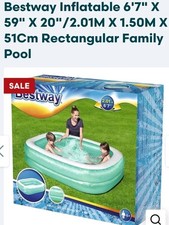 Bestway inflatable garden for sale  DUKINFIELD