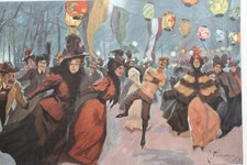 Antiker aquarellfacsimileholzs gebraucht kaufen  Leipzig