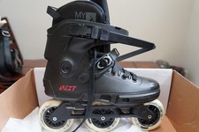 Patins em linha Powerslide Next Core preto 100mm freeride urbano 10.5-11 (EUA M) comprar usado  Enviando para Brazil