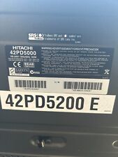 Hitachi inch plasma for sale  SOUTHAMPTON
