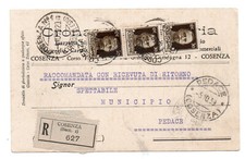 Cartolina postale pubblicitari usato  Ancona
