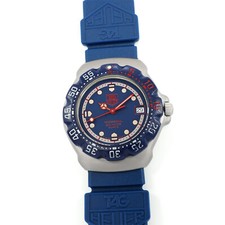 TAG Heuer Formula 1 WA1210 mostrador azul unissex masculino 35mm tamanho médio F1 nova pulseira comprar usado  Enviando para Brazil