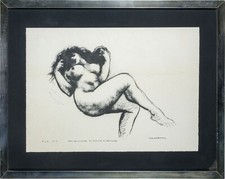 Francesco messina litografia usato  Roma