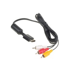 Cabo AV de áudio vídeo composto para Sony PlayStation PS1 PS2 PS3 AV em perfeito estado 6Z comprar usado  Enviando para Brazil