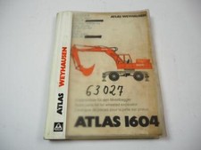 Atlas 1604m mobilbagger gebraucht kaufen  Merseburg