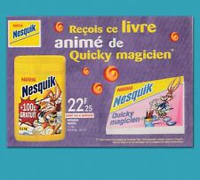 1999 nestlé nesquik d'occasion  Expédié en Belgium