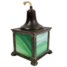 Abajur de mesa Apollo bronze New York Tiffany Studio verde arte favorável vidro h10cm comprar usado  Enviando para Brazil