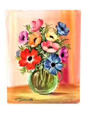 Tableau pot fleurs d'occasion  Gémenos