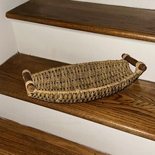 Farmhouse rattan wood for sale  Lynchburg