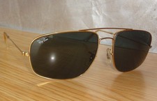 Usado, Lente B&L Ray-Ban USA Explorer W0962 58-17 Gold/G-15 GG-V.Boa/1 Reparo Antiga+Base comprar usado  Enviando para Brazil