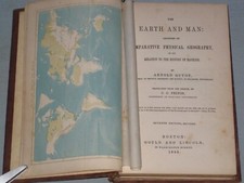 1854 BOOK THE EARTH & MAN LECTURES ON COMPARATIVE PHYSICAL GEOGRAPHY BY A. GUYOT comprar usado  Enviando para Brazil