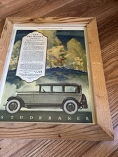 Framed 1927 studebaker for sale  La Porte