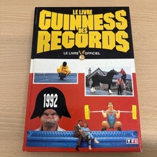 Livre cuinness records d'occasion  Andernos-les-Bains
