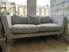 Beautiful upholstered seater for sale  LONDON